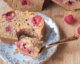 Une image de l'étape 4 de Gâteau au yaourt et framboises.