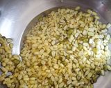A picture of step 1 of Pongal (gur ki kheer).