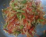 A picture of step 2 of Chinese Vegetables Cheese Sandwich.