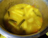 A picture of step 7 of Sambar with winter vegetables(One pot no onion no garlic sambar).