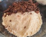 A picture of step 2 of Almond and Chocolate Cake.