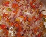 A picture of step 2 of Yummy Matumbo Stew w/ rice or Ugali accompaniment.
