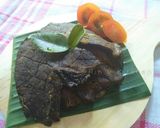 A picture of step 5 of Fried Cow Lung.