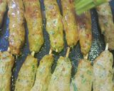 A picture of step 5 of Chicken Kebab 😋😋.