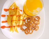 A picture of step 10 of Deep-fried Onion Rings #deepfriedsnacks.