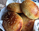 A picture of step 6 of Burger Buns #teamtrees.