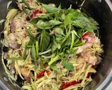 รูปขั้นตอนการทำที่ 3 ของ หมกหน่อไม้ ใส่หมูสามชั้น (คีโต)