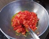 A picture of step 4 of Sev Tamatar.