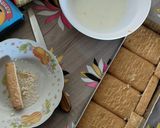 صورة لخطوة 1 من وصفة تحلية بذوق الشوكولاتة 🍫🍮