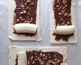 Banános- nutellás párnácskák recept fázis 3 fotója