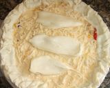 Foto del paso 3 de la receta: Pastel abierto de pollo, jamón y maíz