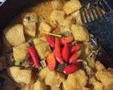 Foto langkah ke 4 dari resep Sambal Goreng Krecek Ati Kentang.