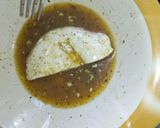 A picture of step 3 of Fried golden tofu with salad.