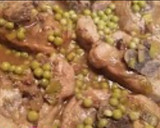 Foto del paso 3 de la receta: Pavo con guisantes