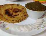 सफेद मक्का की रोटी सरसो का साग (safed makka ki roti sarson ka saag recipe in Hindi) रेसिपी चरण 3 फोटो