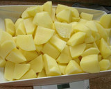 Foto del paso 1 de la receta: Timbal de patatas aliñadas