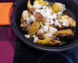 Foto del paso 2 de la receta: Pollo con albaricoques y cuscús