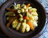 A picture of step 4 of Lamb Tagine with Potatoes and Olives.