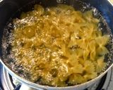 A picture of step 2 of Vegan Tuna Salad Bowtie Pasta by Amelie.