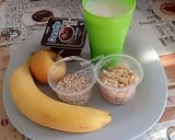 Une image de l'étape 1 de Smoothie Pomme-Banane : Fraîcheur et Énergie.