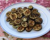 Une image de l'étape 8 de Courgettes grillées aux épices et citron (recette plancha).