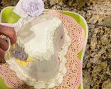 A picture of step 4 of Love Cake - Valentine's Day.