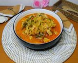 Foto langkah ke 7 dari resep Sayur Labu Kacang Panjang Tempe.
