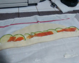Foto del paso 6 de la receta: Flores de Calabacín y salmón