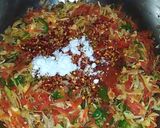 A picture of step 3 of Chatkhara Samosa.