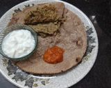 सोयाबिन,नाचणी,ओट्स पिठाचा पराठा (soyabean, nachani,oats paratha recipe in marathi) रेसिपी स्टेप 4 फोटो 