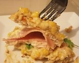Foto del paso 6 de la receta: Milanesa de pollo Rellena de Jamón con crema de queso 🤤🧂