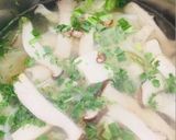 Hình bước làm 2 của món Canh nấm đùi gà chay