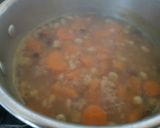 A picture of step 2 of My Mixed Broth Creamed Veggie Soup. ☺.