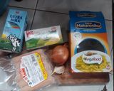 Foto langkah ke 1 dari resep Makaroni carbonara.