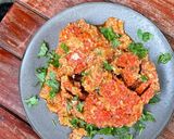 Gambar langkah 9 resipi Singaporean Chili Crab 🇸🇬.