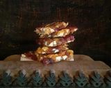 A picture of step 7 of Almonds Cranberry Chikki.