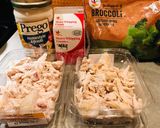 A picture of step 1 of Shredded Chicken Broccoli 🥦 Pasta Bake.
