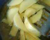A picture of step 2 of Potato fry.