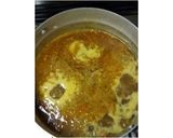 A picture of step 5 of Chicken curry.