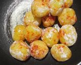 A picture of step 3 of Chilli potato.