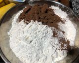 Hình bước làm 2 của món Bánh Chuối Sô-cô-la Nướng - Chocolate Banana Cake