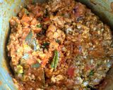 A picture of step 6 of Mutton kheema (mincemeat).