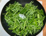 蒜炒空心菜的食譜步驟3照片