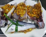 Hình bước làm 2 của món Cá chuồn chiên củ nén