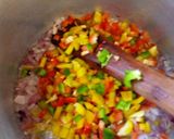 A picture of step 7 of Beef fry with fried rice.
