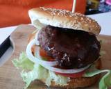 Beef burger #authormarathon# recipe step 6 photo