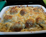 Foto del paso 5 de la receta: Albóndigas Cordon Bleu y macarrones con queso