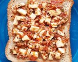 A picture of step 5 of Paneer Sandwich.