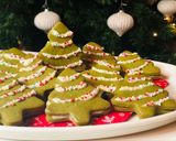 Foto langkah ke 10 dari resep Matcha Sandwich Cookies.