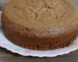 A picture of step 3 of One pound chocolate sponge.